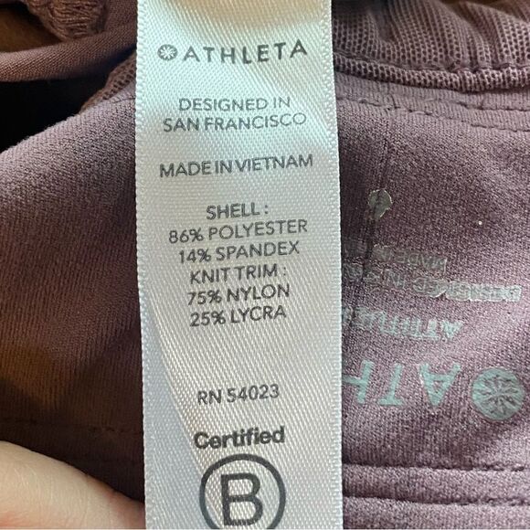 Athleta Mauve Attitude Jogger Pants Size 6 - Picture 4 of 11